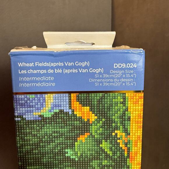 NEW Diamond Dotz Facet Art Kit Wheat Fields Van Gogh DD9.024 20"x15.4" - Picture 3 of 8